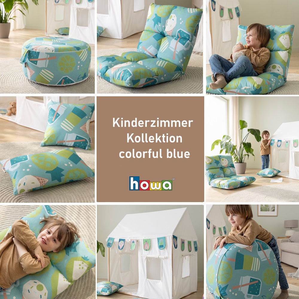 howa Kinderzimmer Kollektion "colorful blue"