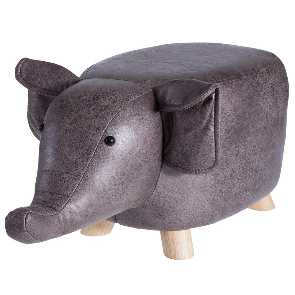 howa Sedia a forma di animale sgabello imbottito sgabello animali per  bambini a forma di elefante 8630