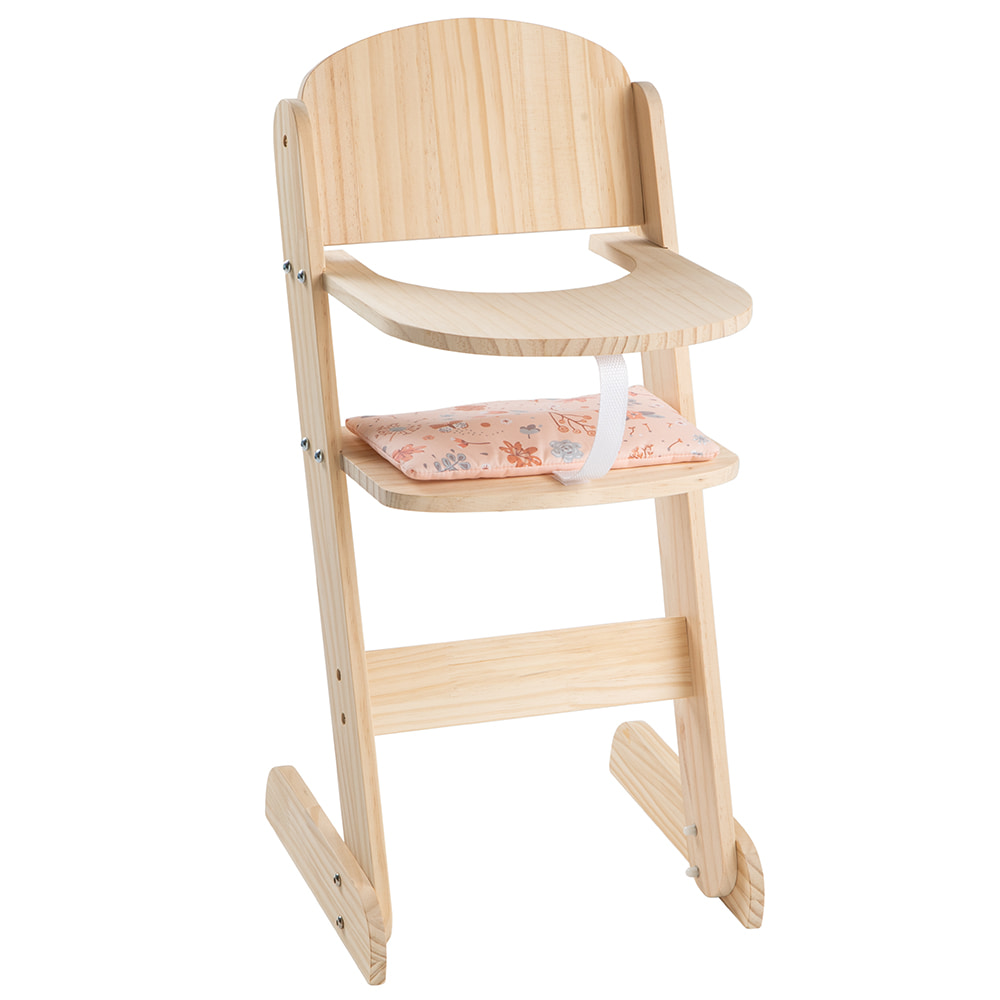 Chaise haute pour poupée - JBD Jouets en bois
