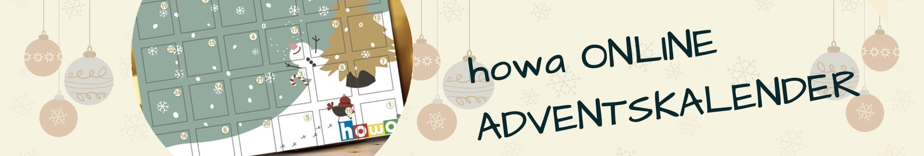 howa Online Adventskalender entdecken