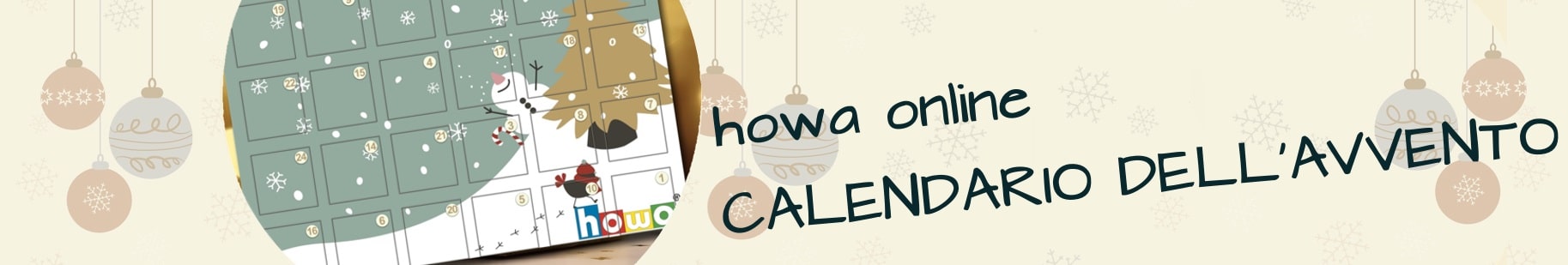 howa Online Calendario dell'avvento